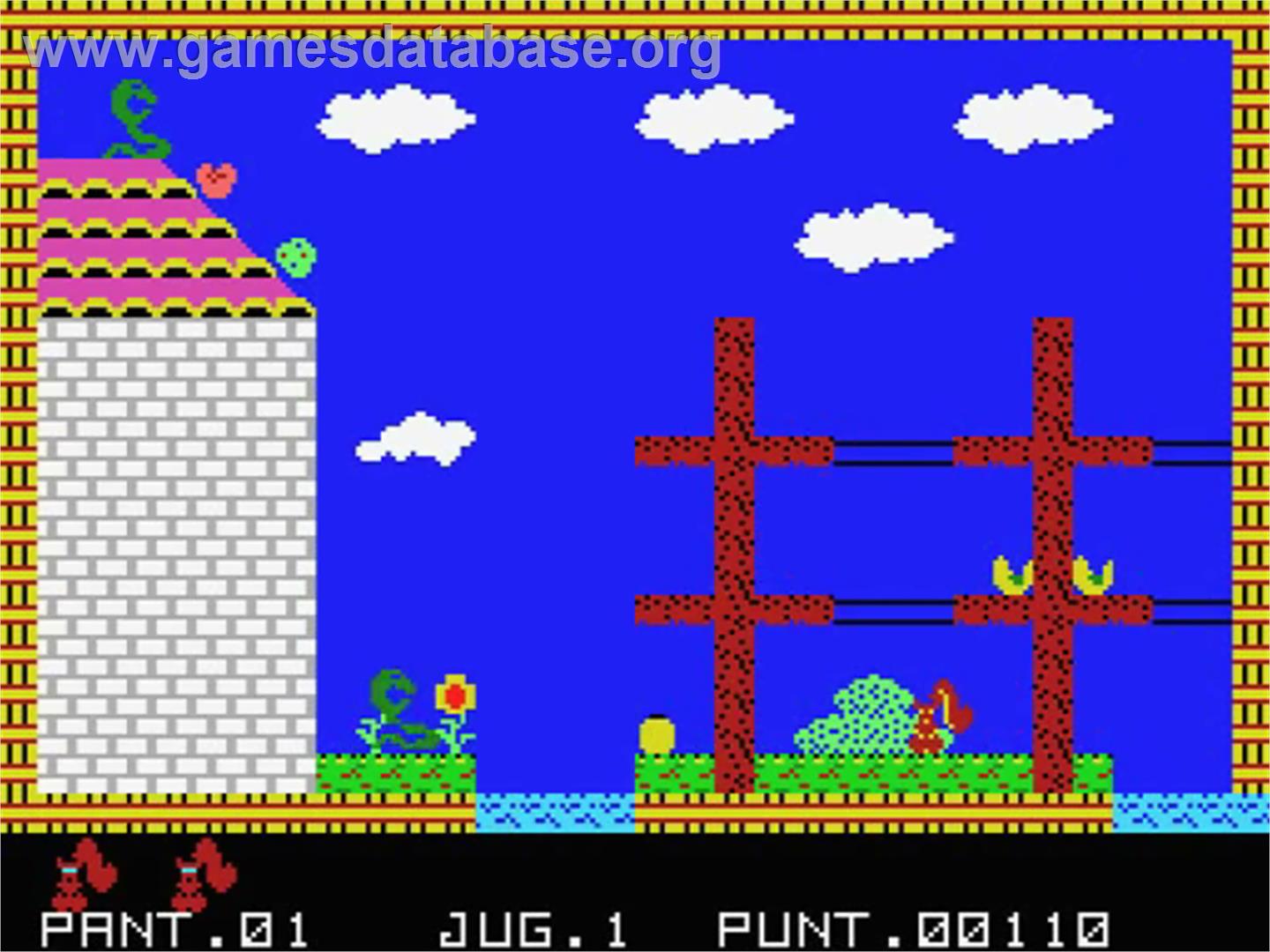 Dip Dip - MSX - Artwork - In Game