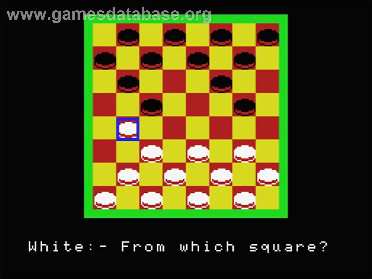 Draughts - MSX - Artwork - In Game