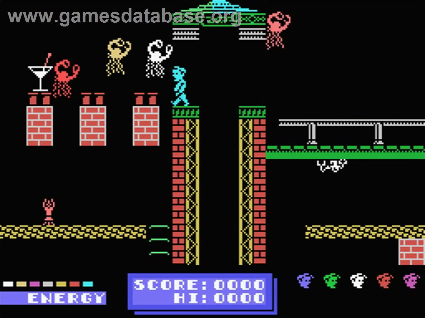 Dynamite Dan - MSX - Artwork - In Game