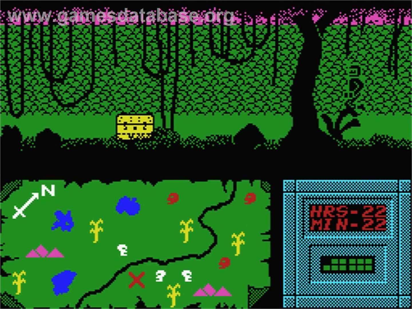 Flash Gordon - MSX - Artwork - In Game