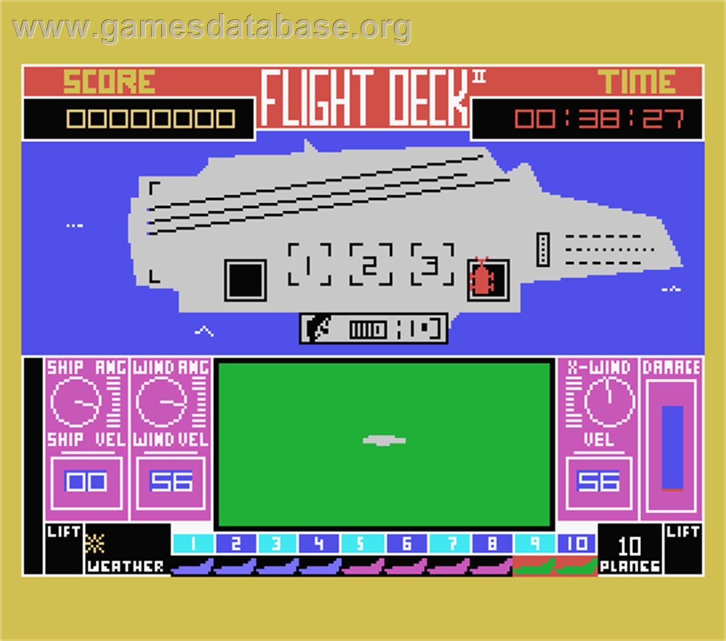 Flight Deck - MSX - Artwork - In Game