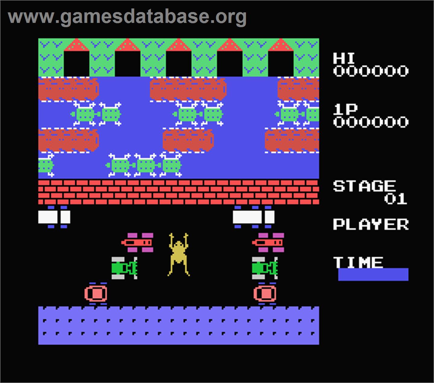 Frogger - MSX - Artwork - In Game