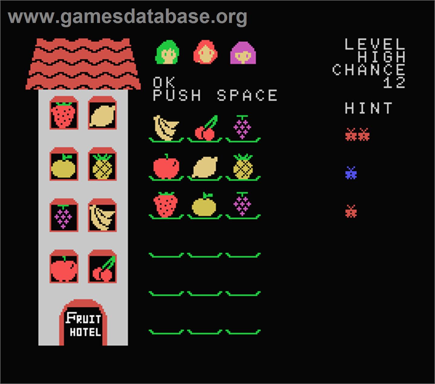 Fruit Search - MSX - Artwork - In Game