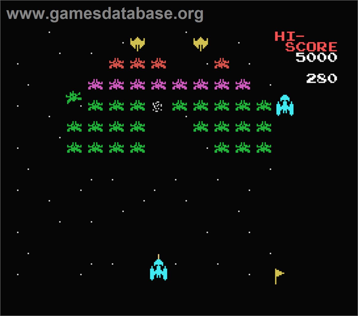 Galaxian - MSX - Artwork - In Game