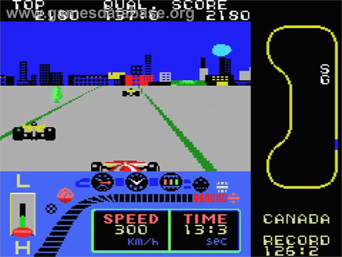 Gp World - MSX - Artwork - In Game