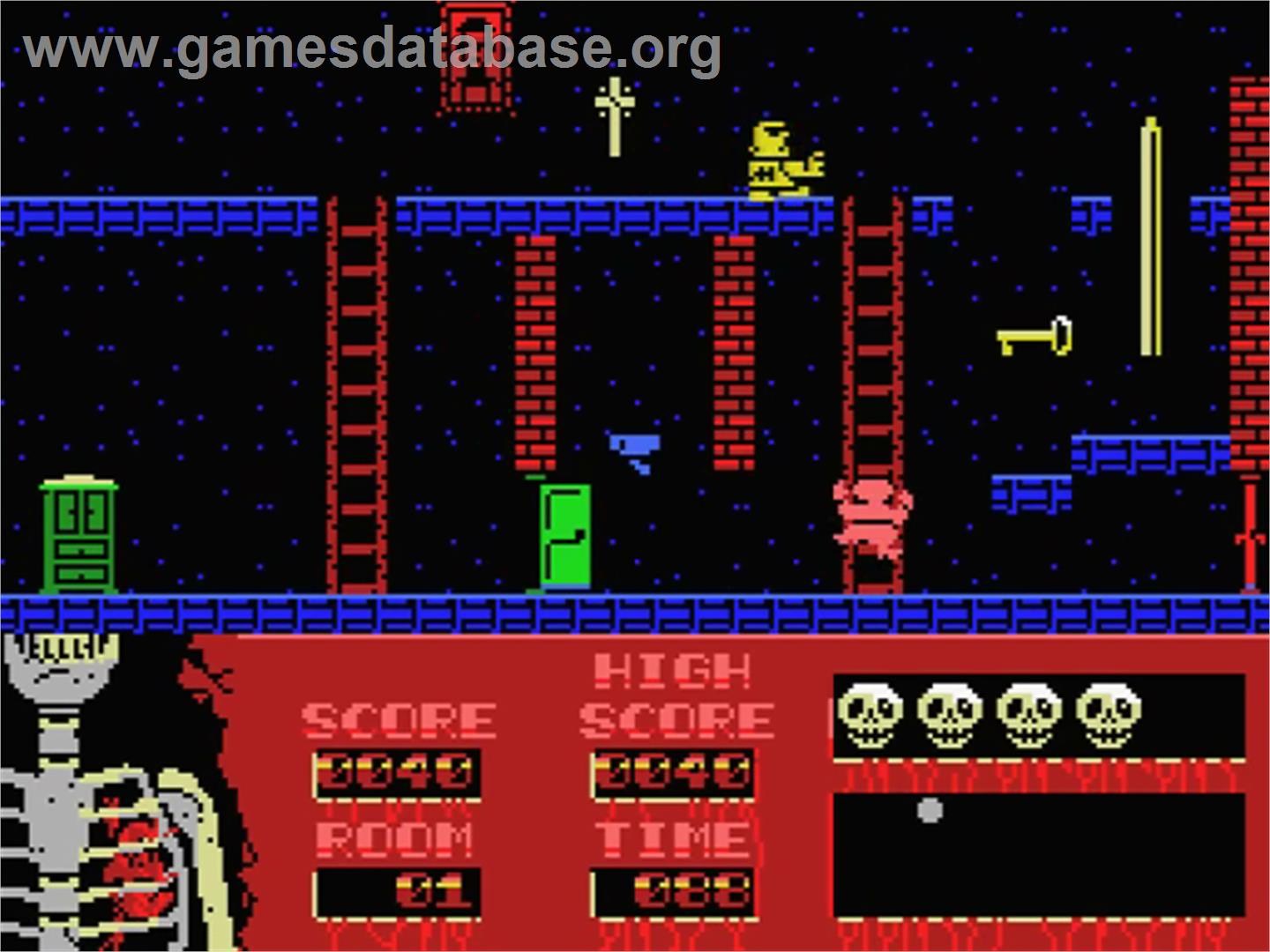 Haunted House - MSX - Artwork - In Game