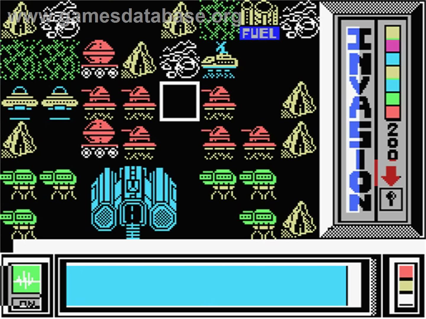 Invasion - MSX - Artwork - In Game
