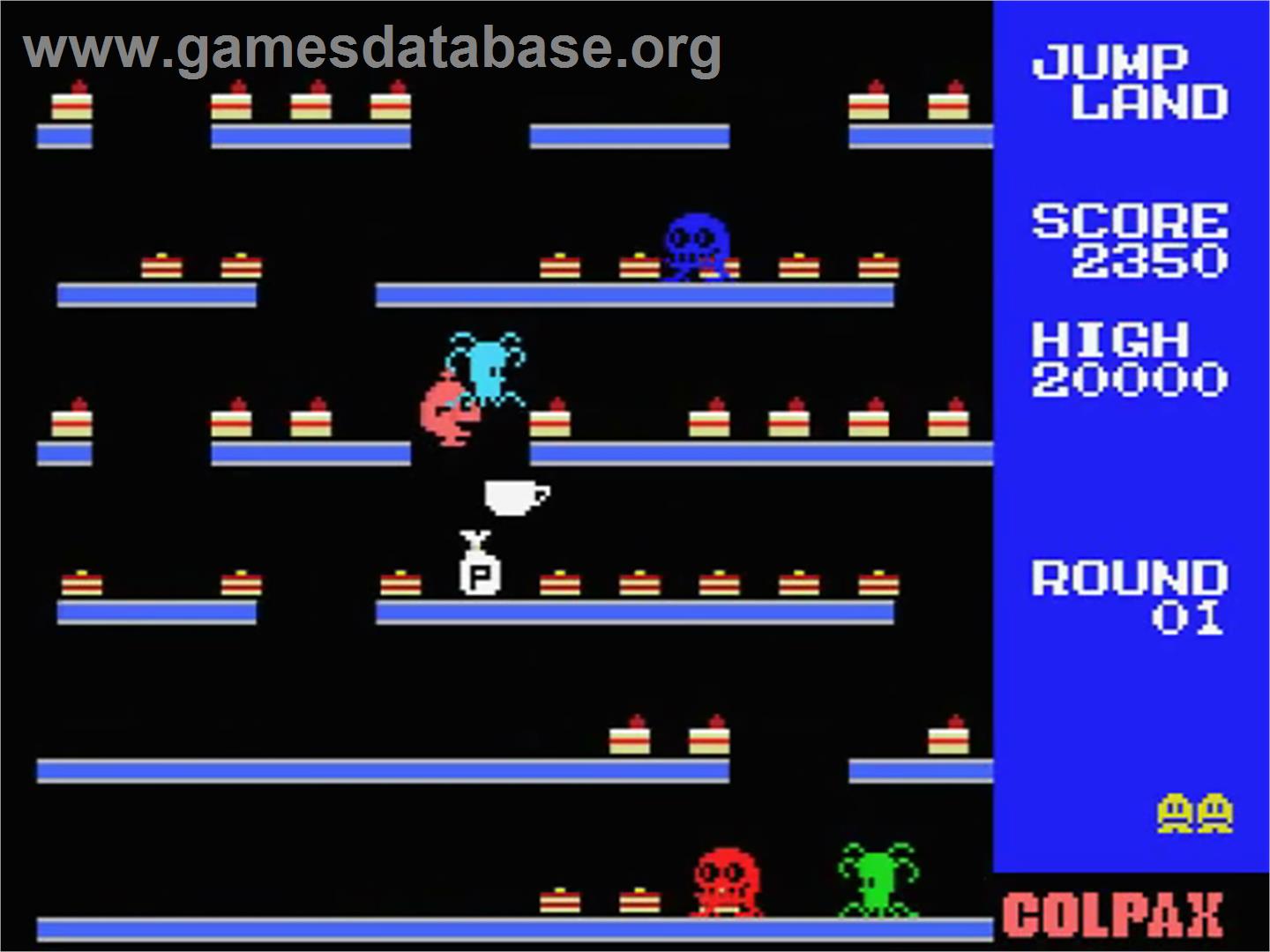 Jump Land - MSX - Artwork - In Game