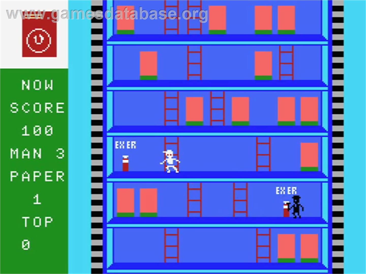 Ladder Building - MSX - Artwork - In Game