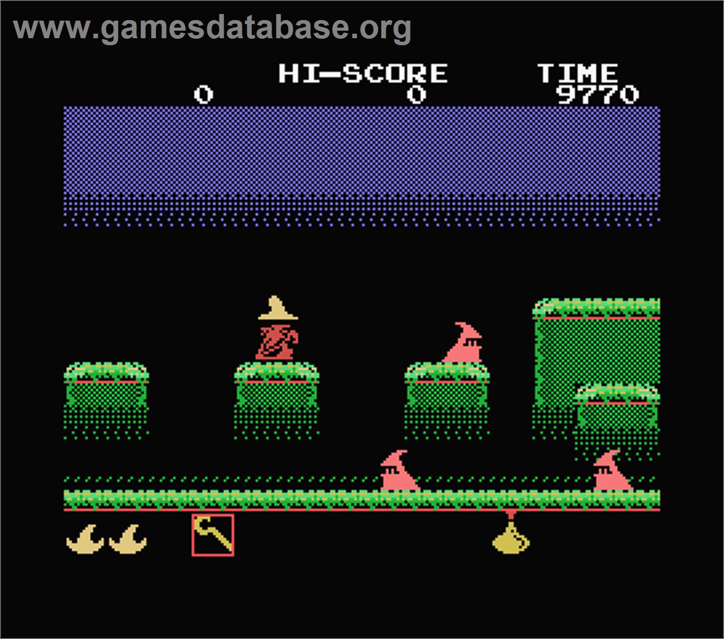 Magical Kid Wiz - MSX - Artwork - In Game