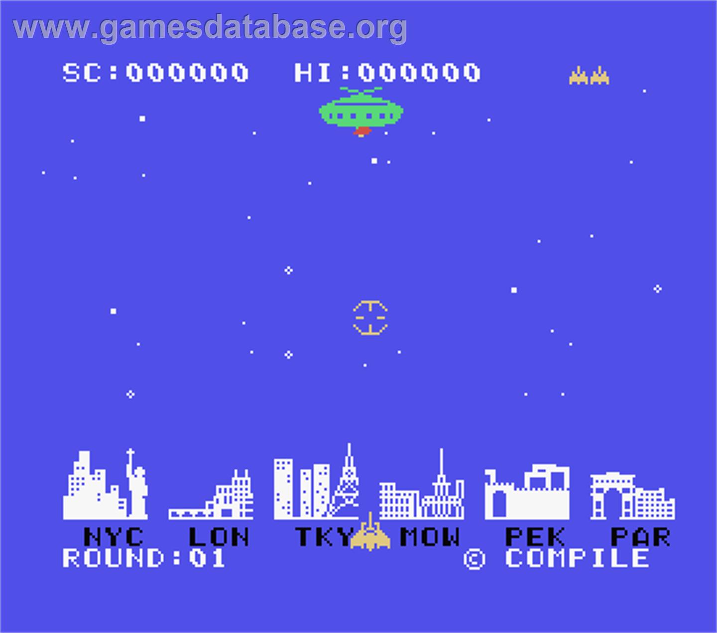Megalopolis Sos - MSX - Artwork - In Game