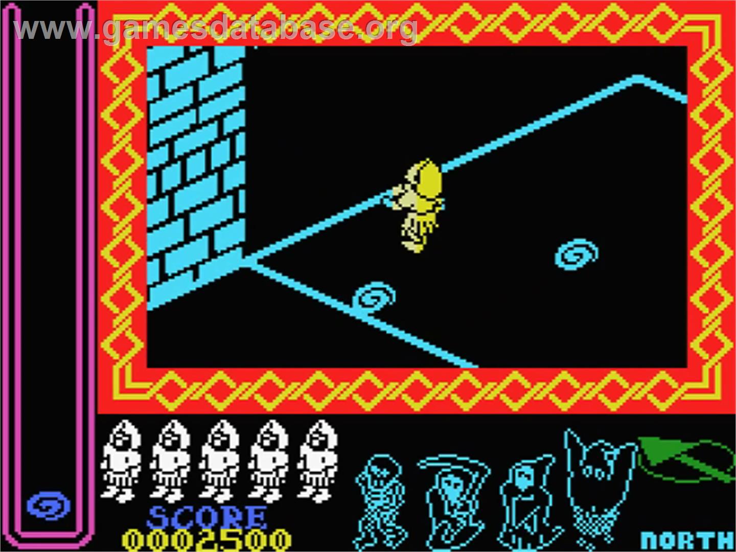 Nightshade - MSX - Artwork - In Game