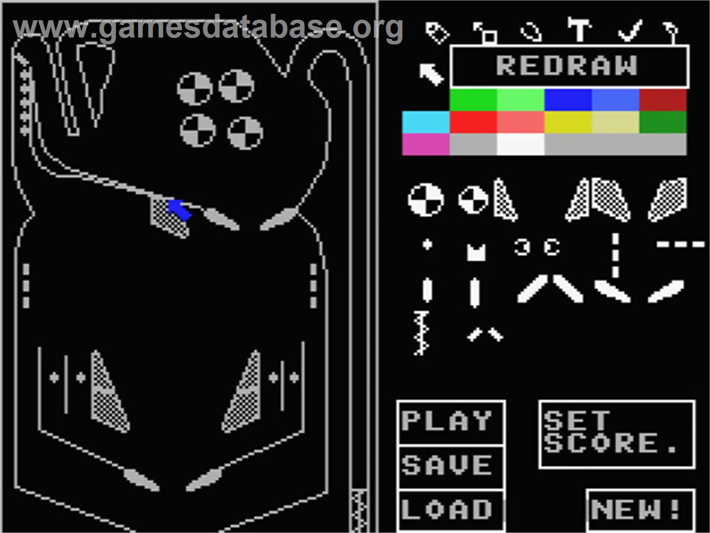 Pinball Maker - MSX - Artwork - In Game