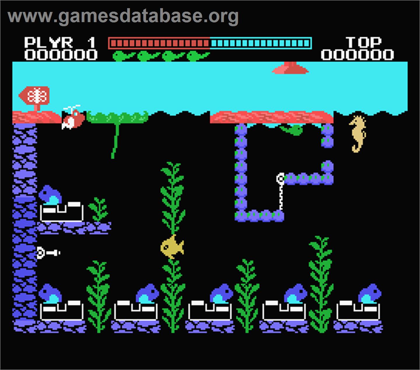Robofrog - MSX - Artwork - In Game