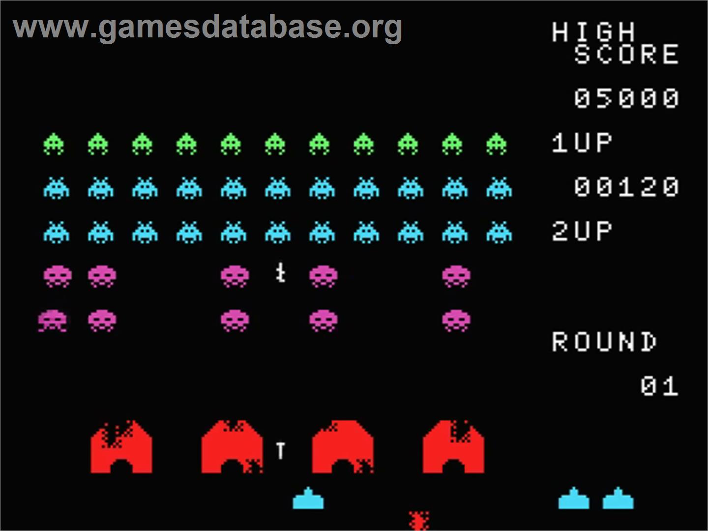 Space Invaders - MSX - Artwork - In Game