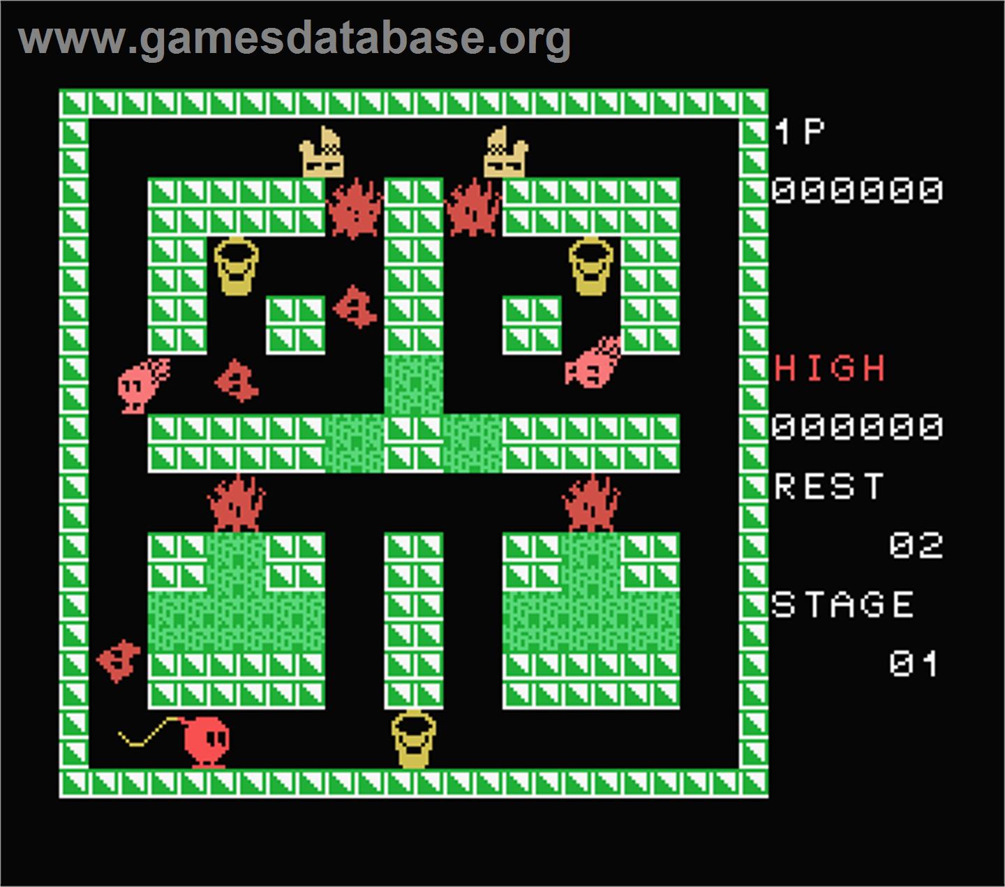 Sparkie - MSX - Artwork - In Game
