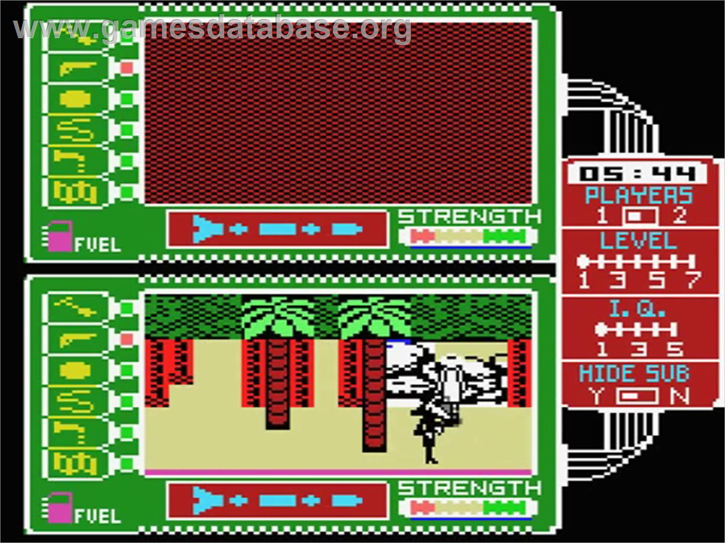 Spy vs. Spy II: The Island Caper - MSX - Artwork - In Game