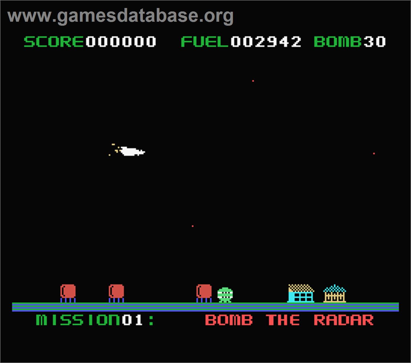 Star Blazer - MSX - Artwork - In Game