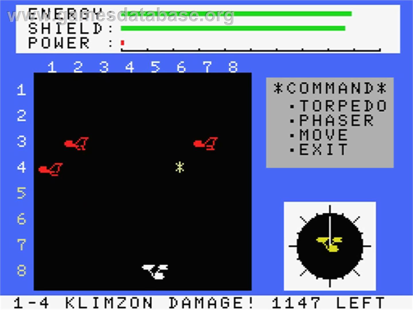 Star Command - MSX - Artwork - In Game