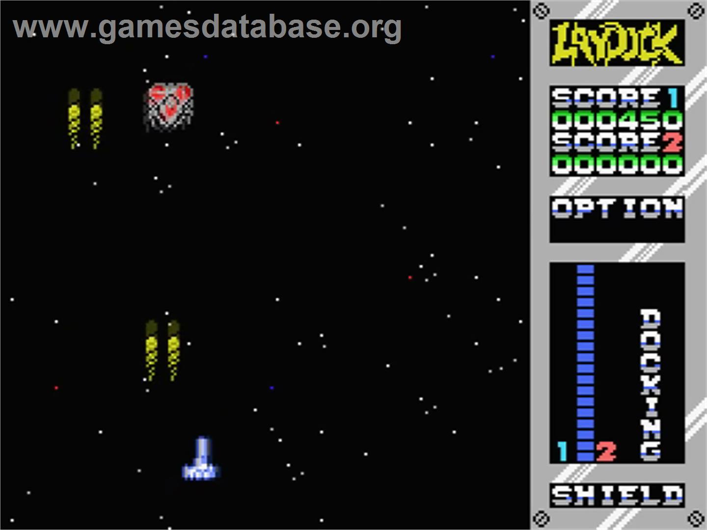Super Laydock - Mission Striker - MSX - Artwork - In Game