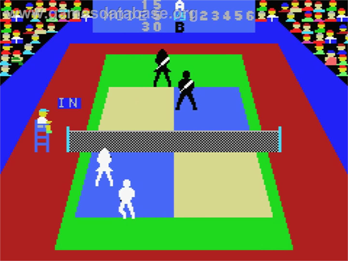 Super Tennis - MSX - Artwork - In Game