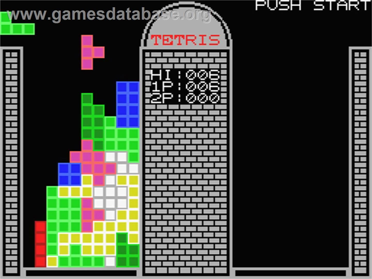 Tetris (Mirrorsoft) - MSX - Artwork - In Game