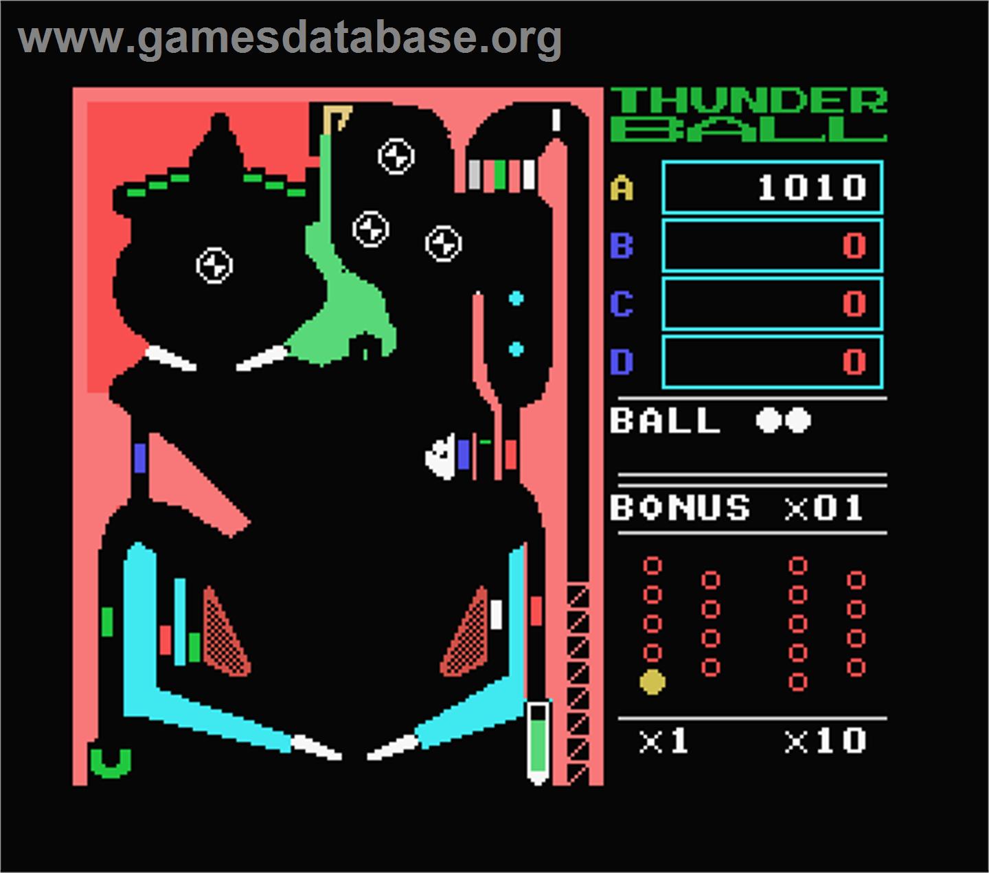 Thunder Ball - MSX - Artwork - In Game
