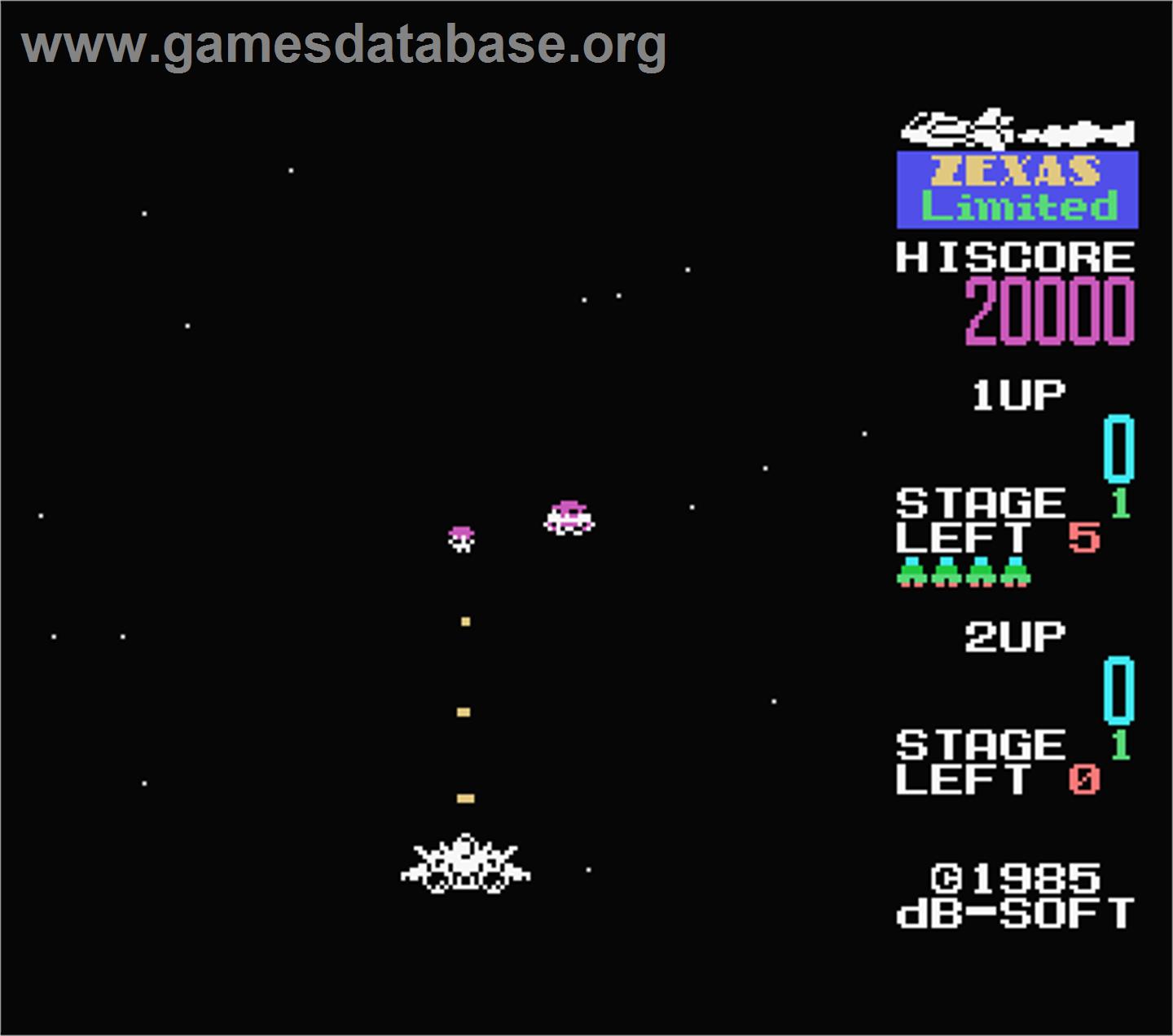 Zexas Limited - MSX - Artwork - In Game