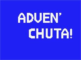 Title screen of Adven' Chuta! on the MSX.