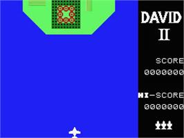 Title screen of David 2 on the MSX.