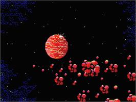 Title screen of Donkey Kong on the MSX.