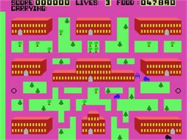 Title screen of Flics, Les on the MSX.