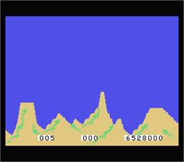 Title screen of Roger Rubbish on the MSX.