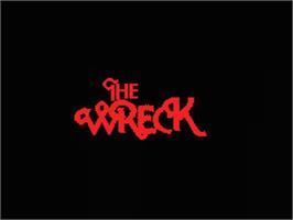 Title screen of Wreck, The on the MSX.