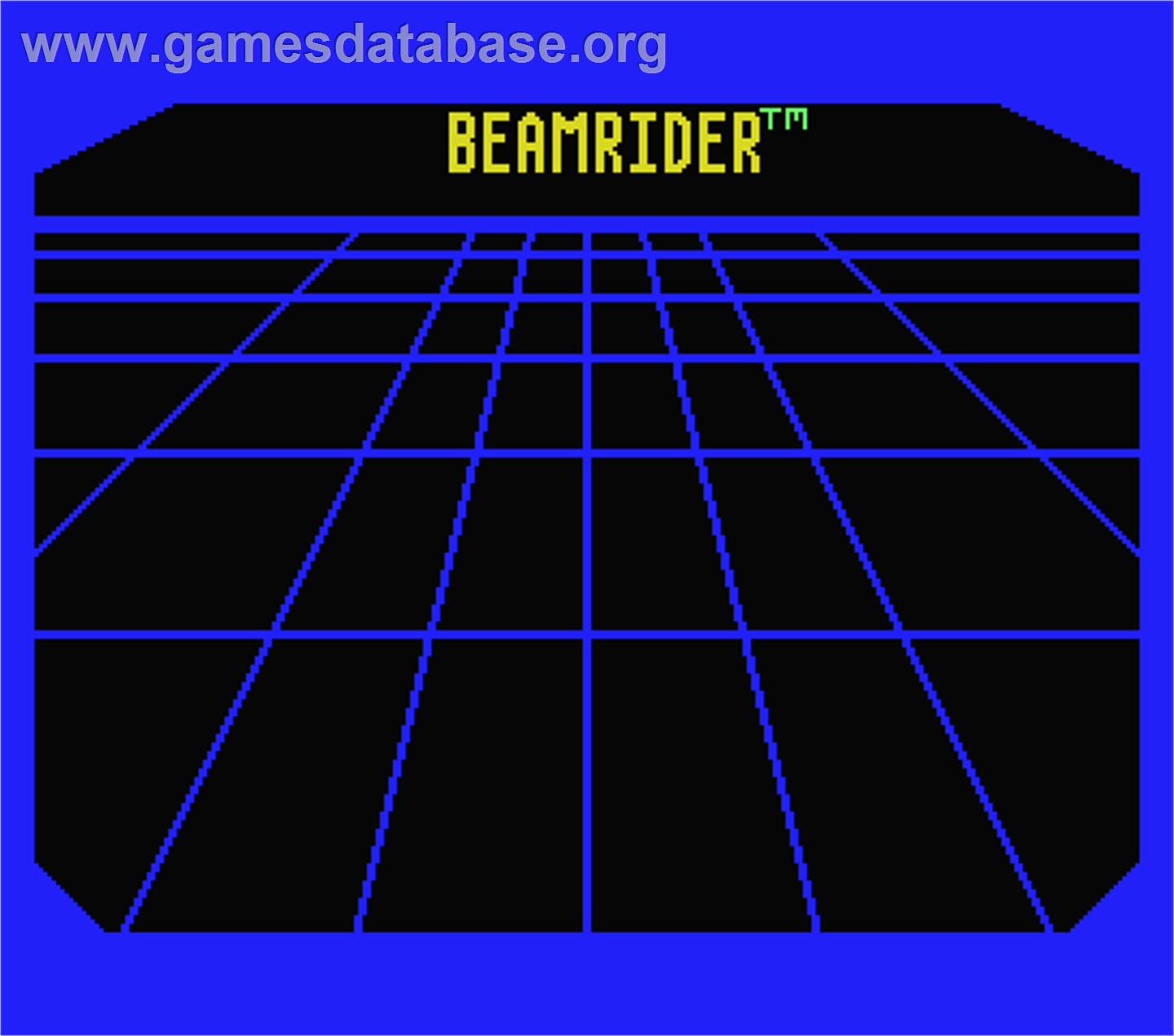 Beam Rider - MSX - Artwork - Title Screen