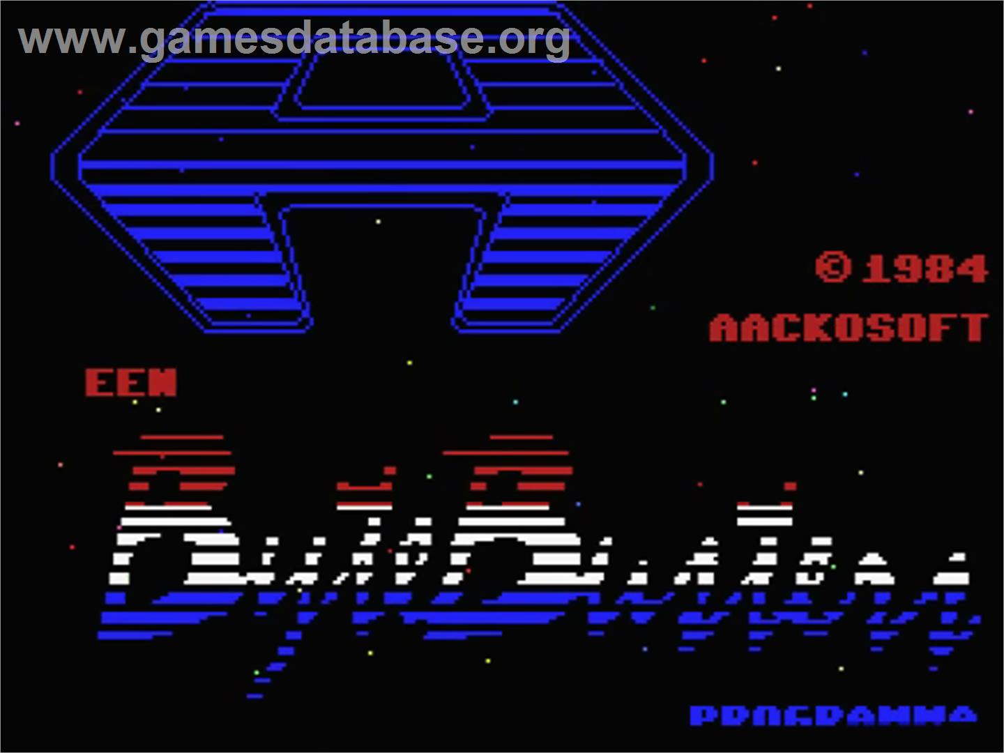 Bytebusters - MSX - Artwork - Title Screen