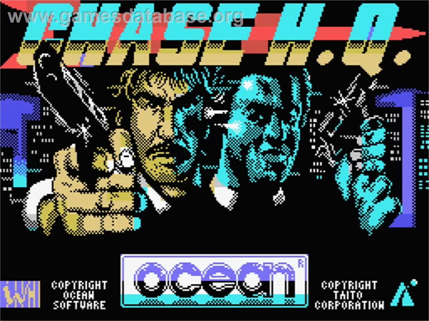 Chase H.q. - MSX - Artwork - Title Screen