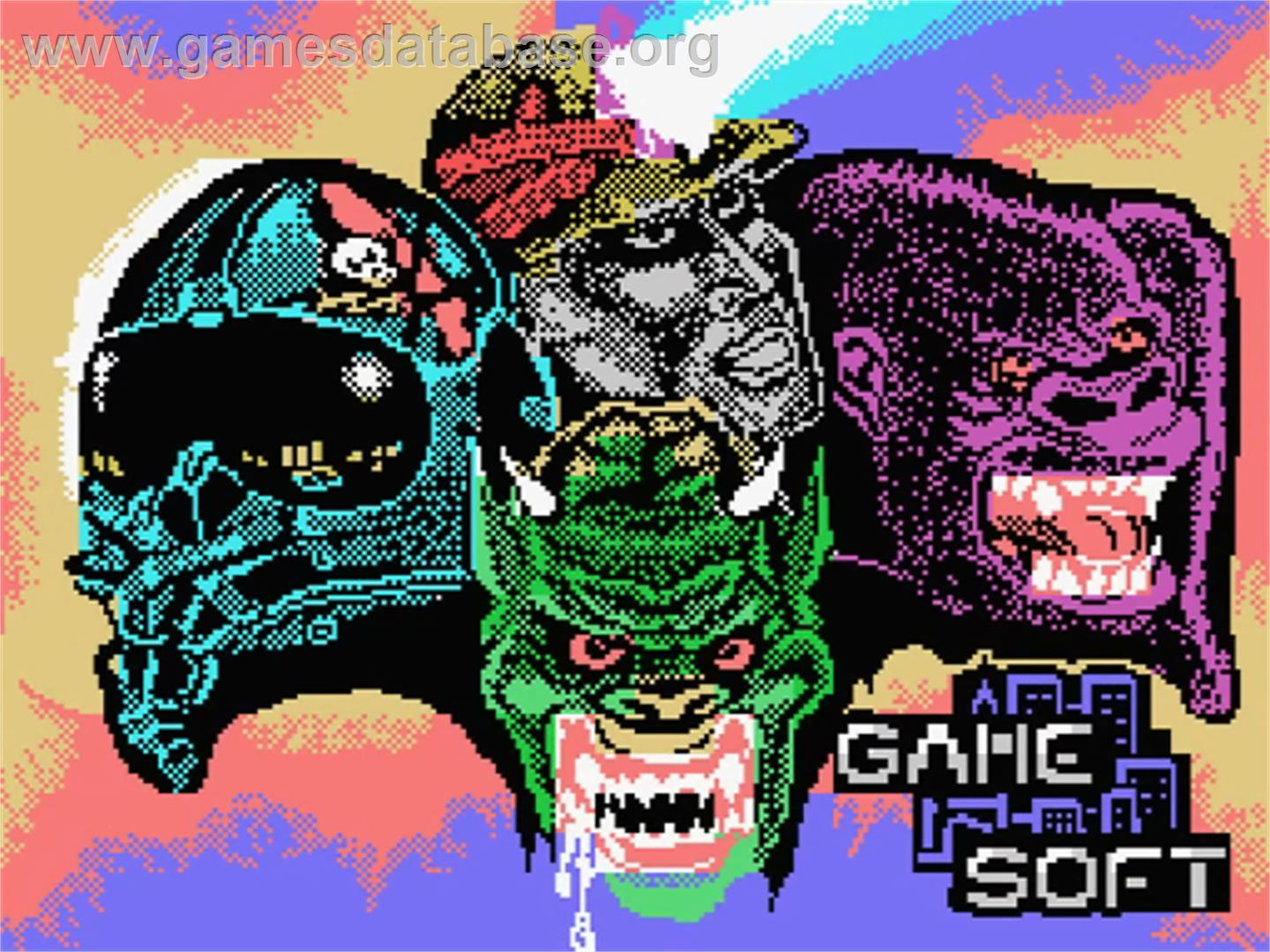 Comando Quatro - MSX - Artwork - Title Screen