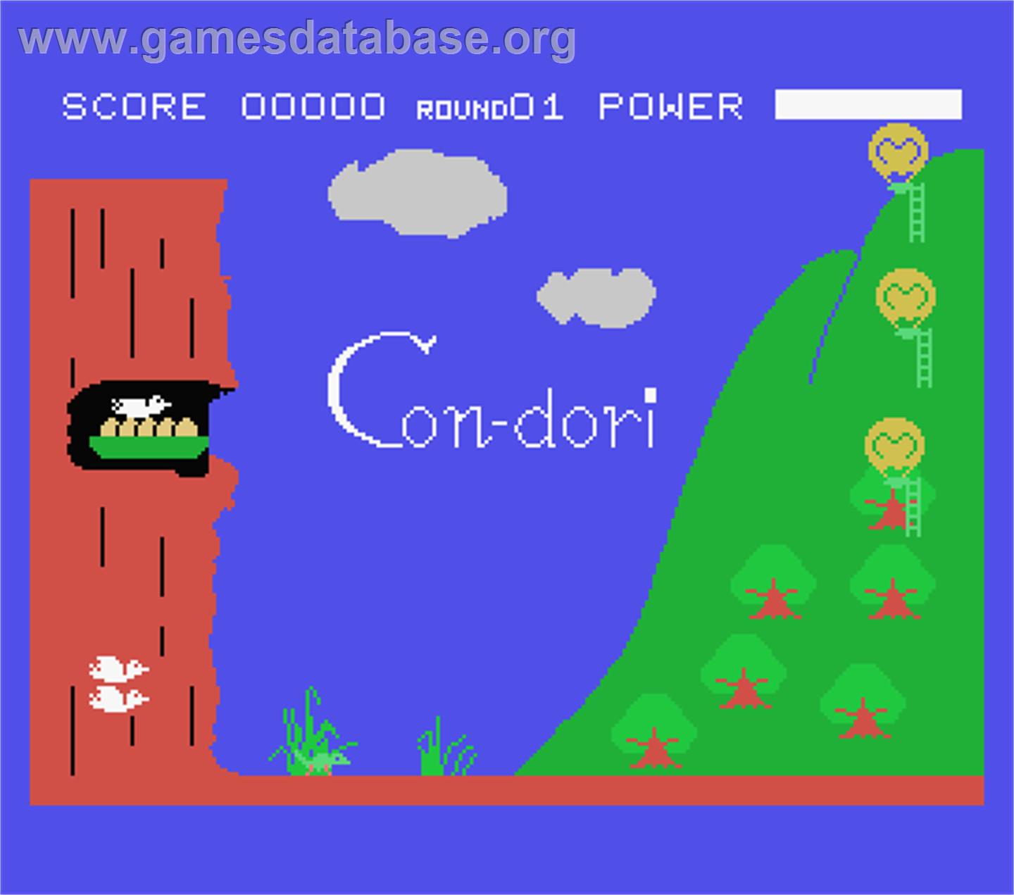 Con-dori - MSX - Artwork - Title Screen