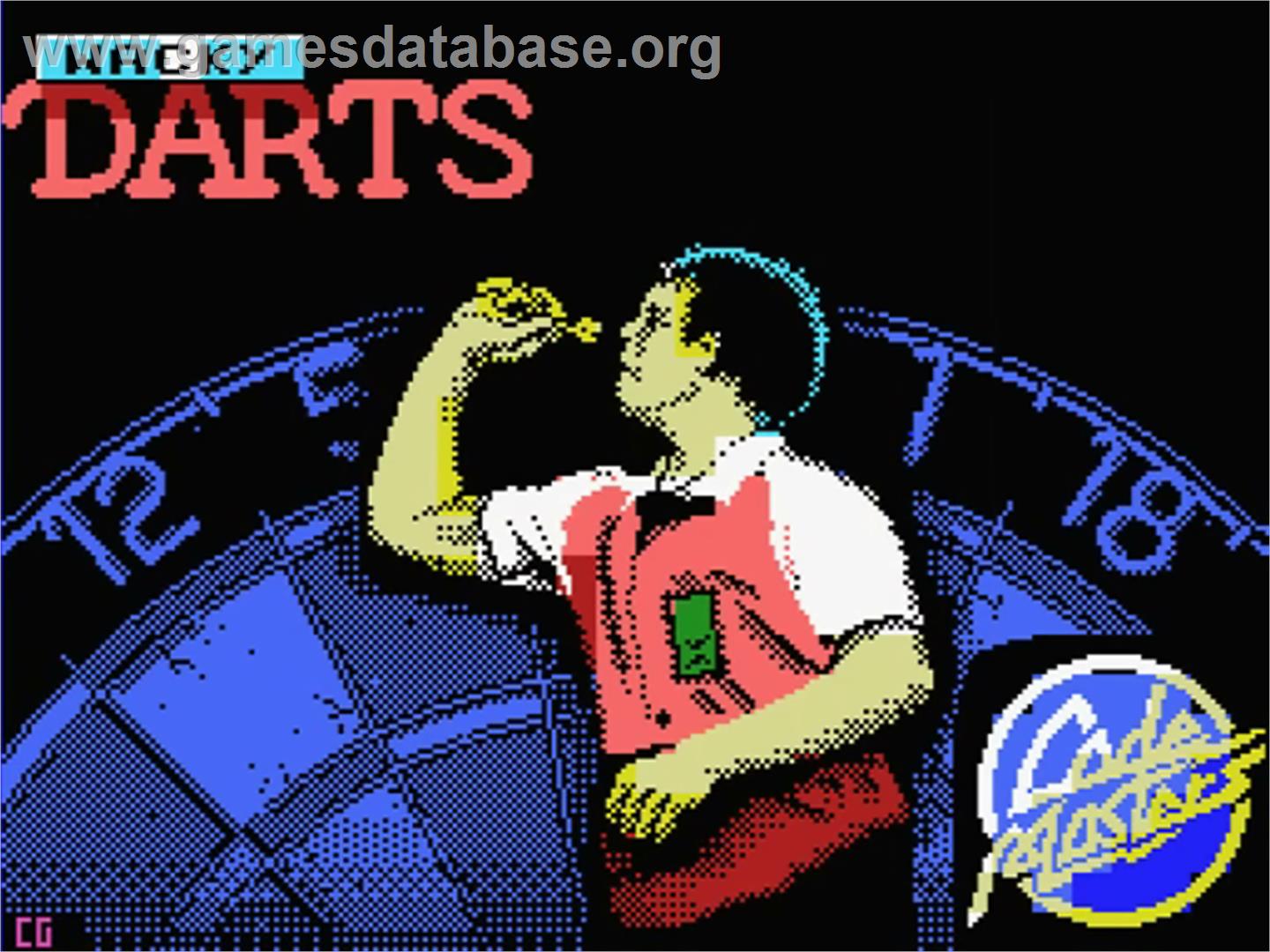 Darts - MSX - Artwork - Title Screen