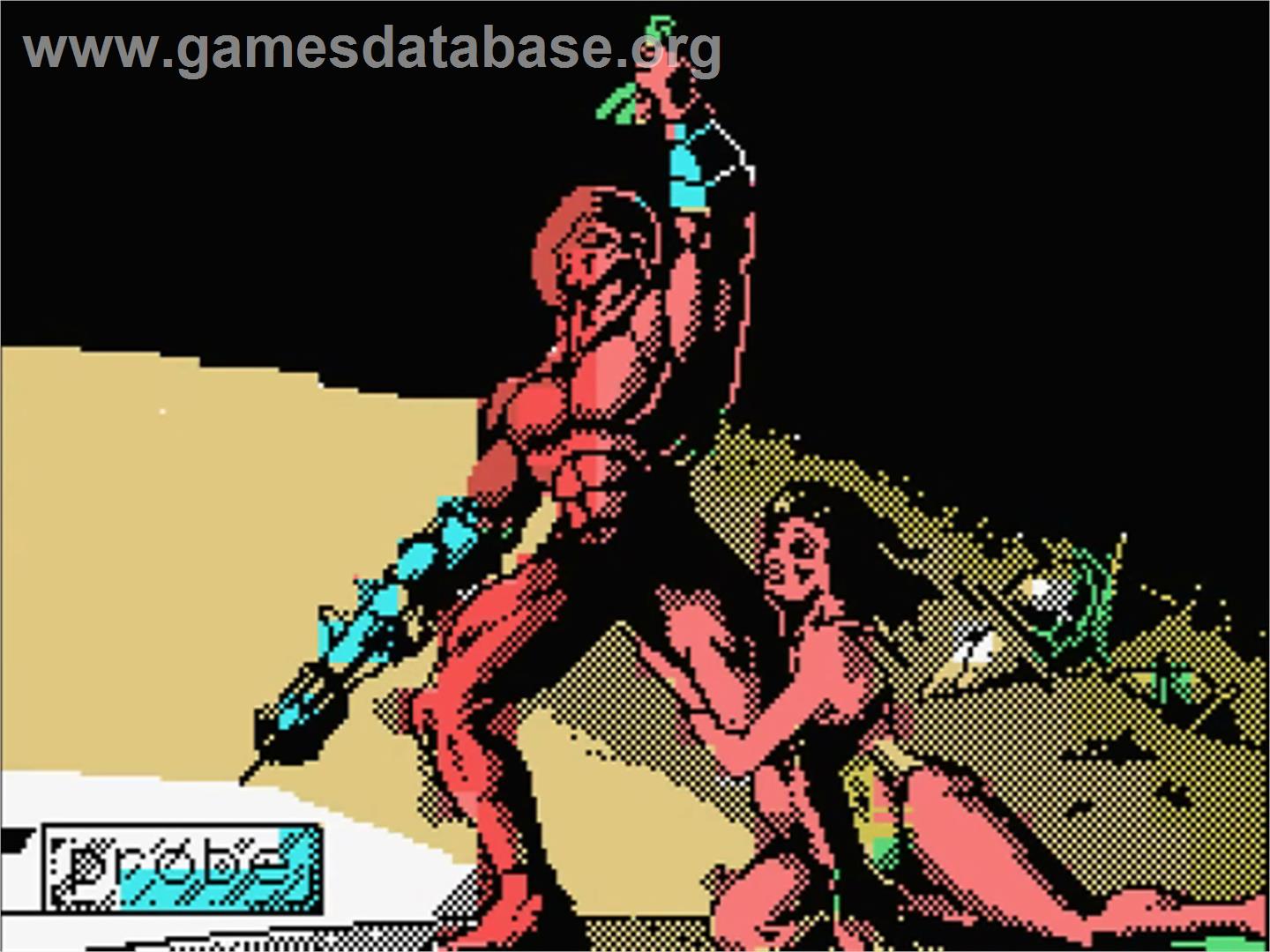 Disc Warrior - MSX - Artwork - Title Screen