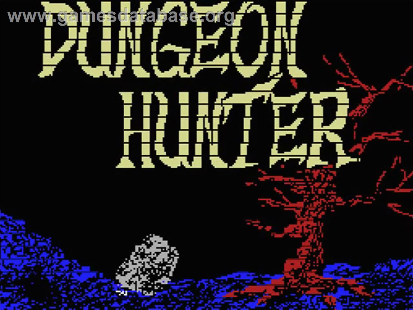Dungeon Hunter - MSX - Artwork - Title Screen
