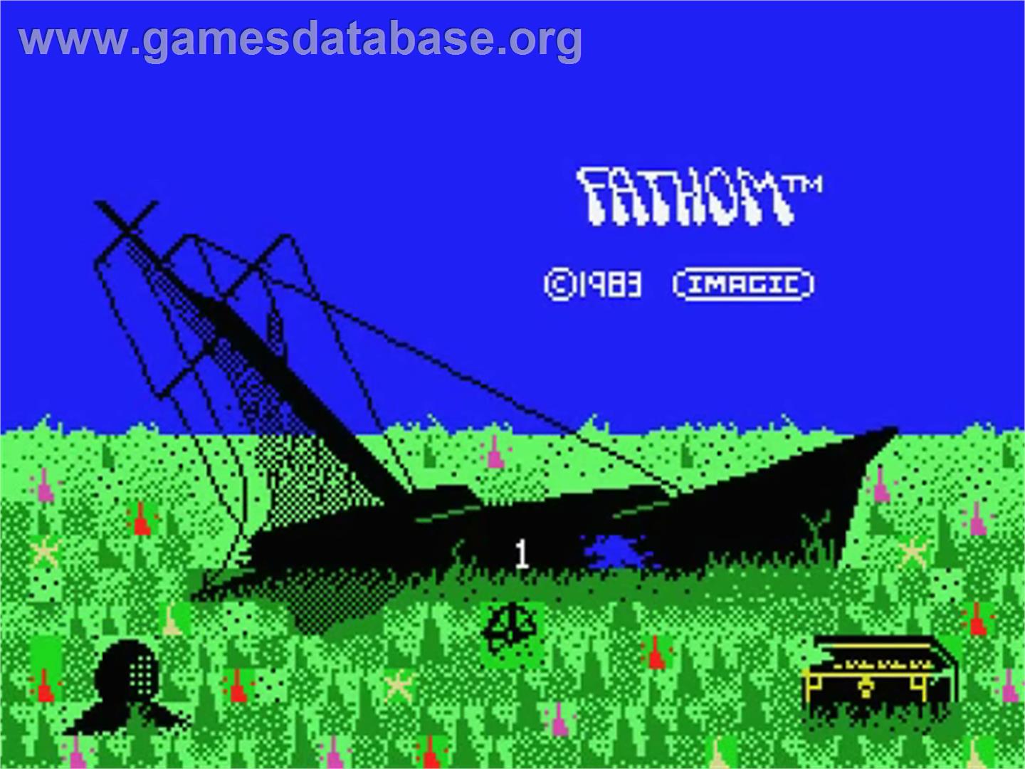 Fathom - MSX - Artwork - Title Screen