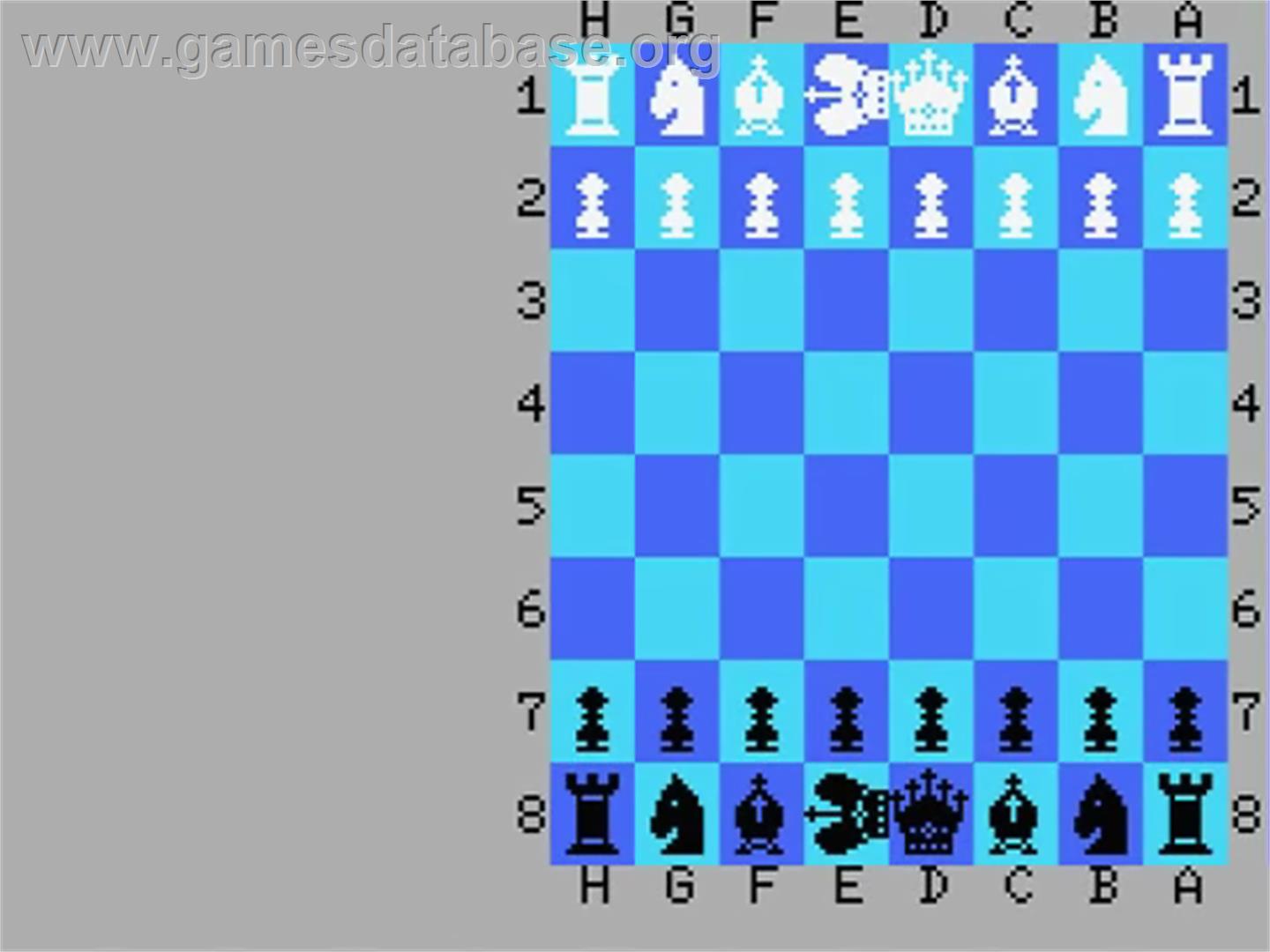 Master Chess - MSX - Artwork - Title Screen