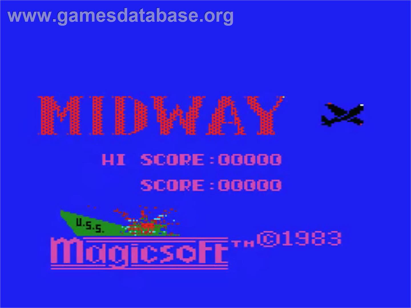 Midway - MSX - Artwork - Title Screen