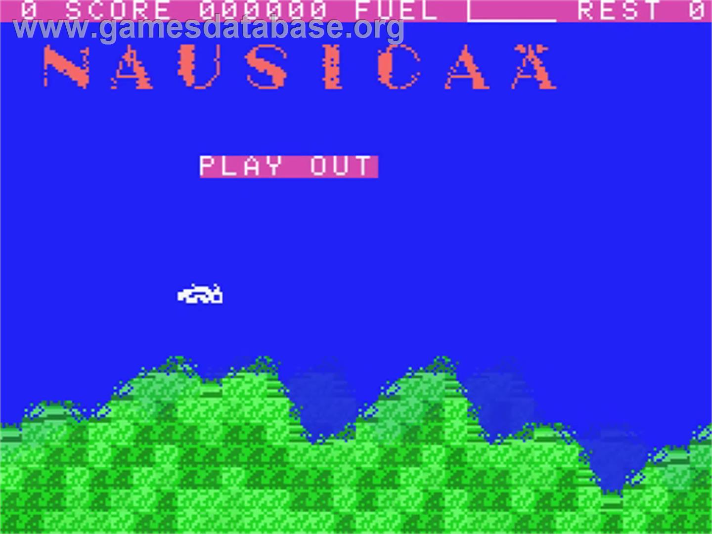Nausicaa - MSX - Artwork - Title Screen