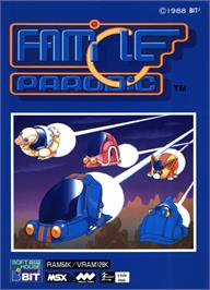 Box cover for Famicle Parodic on the MSX 2.