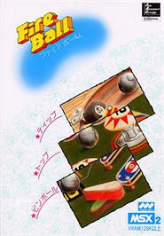 Box cover for Fire Ball on the MSX 2.