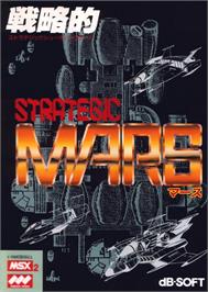 Box cover for Strategic Mars on the MSX 2.