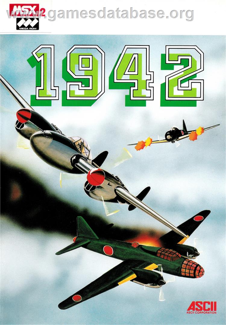 1942 - MSX 2 - Artwork - Box